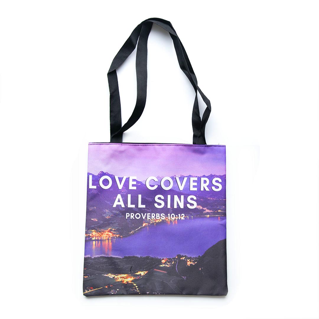 Сумка-тоут - Love covers all sins