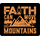 Коврик для мыши - Faith can move mountains