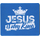 Коврик для мыши - Jesus is my King (голубой)