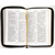 Библия (14,5х22см,чёрная кожа, молния, золотой обрез, закладка, крупный шрифт)