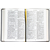 Библия ( 17х23,5см, искусств. кожа, тёмно-серый, рамка борокко, надпись "Библия", золотой обрез, 2 закладки, слова Иисуса выделены жирным, крупный шрифт)