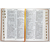 Библия ( 17х23,5см, искусств. кожа, янтарь, золотая рамка, надпись "Библия", золотой обрез, индексы, 2 закладки, слова Иисуса выделены жирным, крупный шрифт)