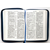 Библия (18х24,5, искусств. кожа, синий ребристый, Голубь, молния, 2 закладки, слова Иисуса выделены жирным, крупный шрифт)