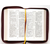 Библия (12,5х19,5, натуральная кожа, бордо пятнистый, надпись "Библия" с вензелем, молния, золотой обрез, 2 закладки, слова Иисуса выделены жирным)