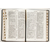 Библия (17,4х24 см, натуральная кожа, черный пятнистый, надпись "Библия" с вензелем, золотой обрез, индексы, 2 закладки, слова Иисуса выделены жирным, крупный шрифт)