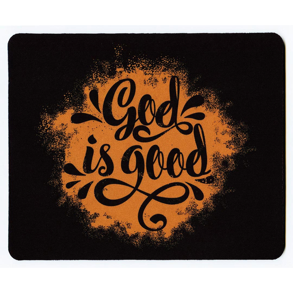 Коврик для мыши 22х18см - God is good