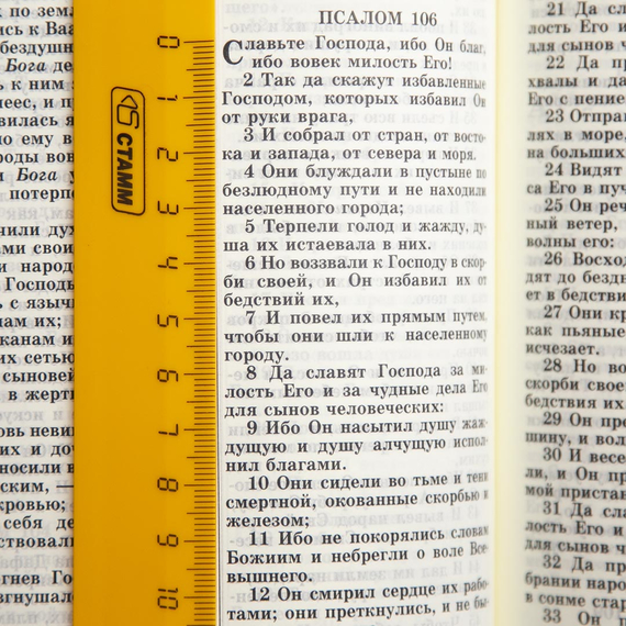 Библия (17х24см, фиолетовая кожа, индексы, золотой обрез, молния, крупный шрифт)