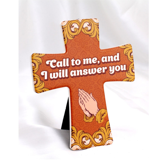 Крест керамический - Call to me, and will answer you